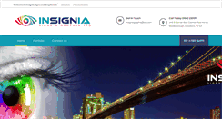 Desktop Screenshot of insigniagraphix.co.uk